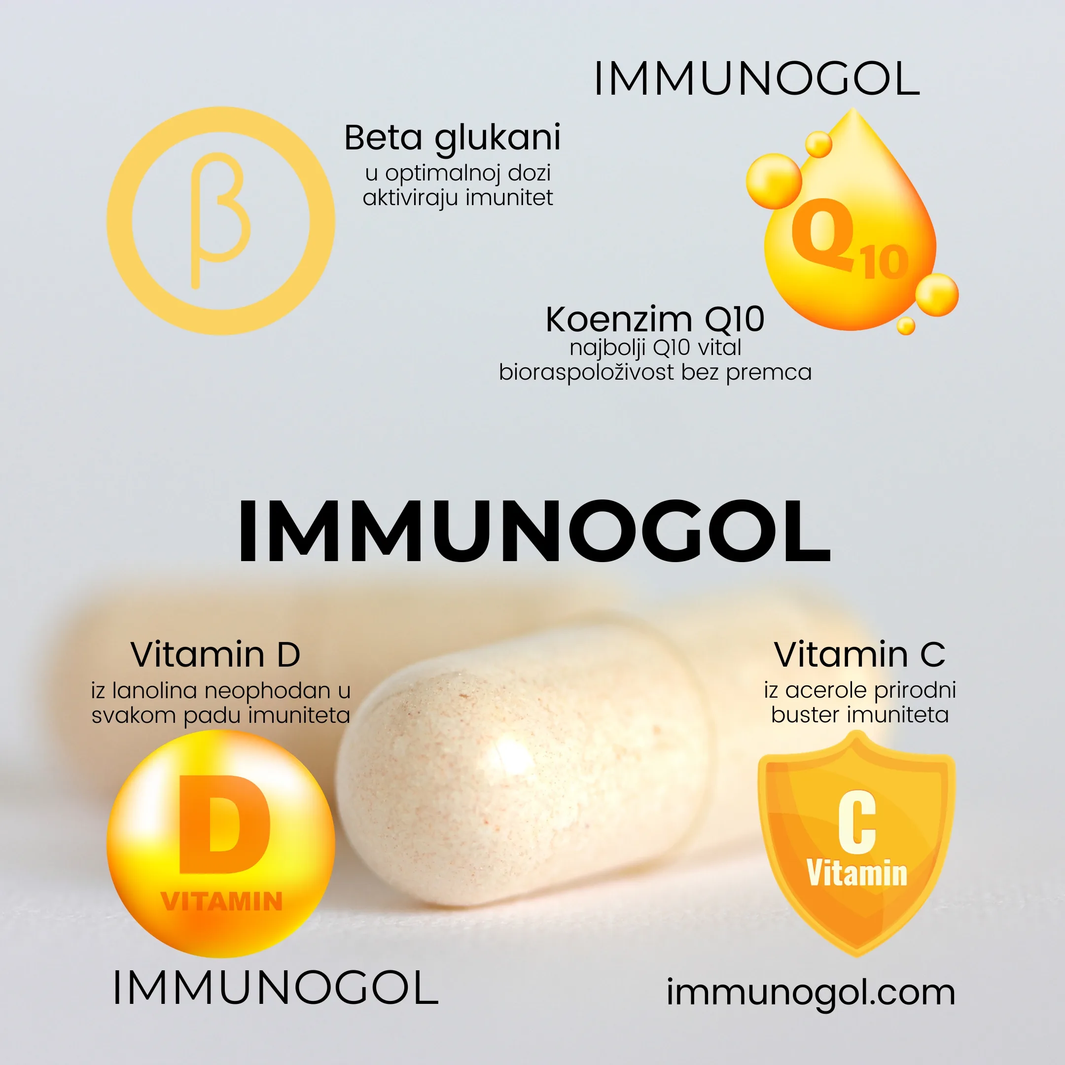 imunogol immunogol kapsule za jačanje imuniteta kako podići imunitet brzo prirodno jačanje imuniteta najbolji prirodni lek za imunitet beta glukan acerola koenzim q10 vitamin d - Dragutinova imunogol immunogol kapsule za jačanje imuniteta kako podići imunitet brzo prirodno jačanje imuniteta najbolji prirodni lek za imunitet beta glukan acerola koenzim q10 vitamin d