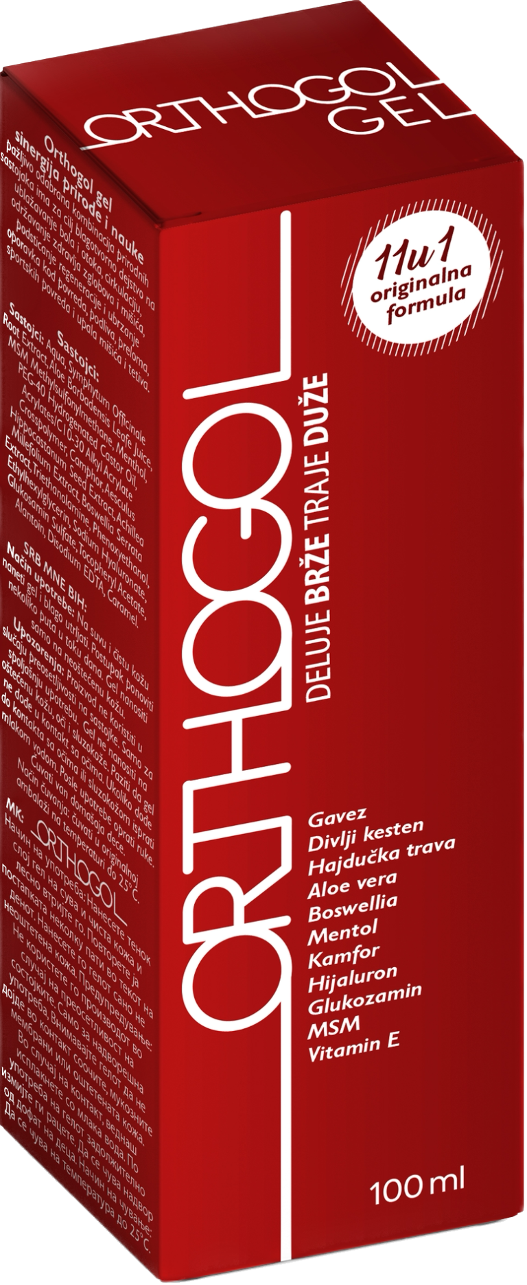 orthogol gel najbolji gel za zglobove kosti hrskavicu bol i otok