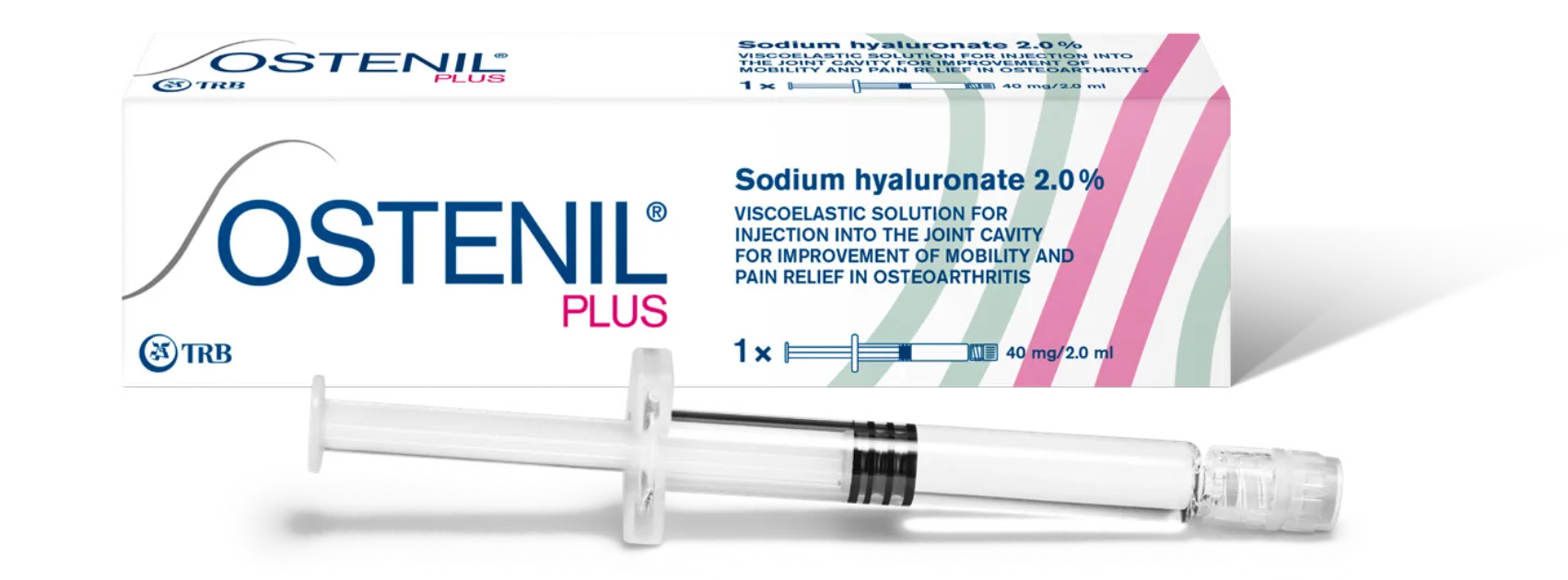 Ostenil Plus 40 mg 2 ml vrhunska hijaluronska kiselina za kolena